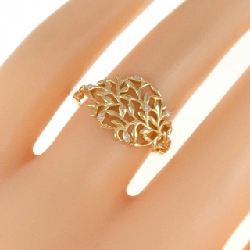 Nhẫn kim cương K18YG 0.04CT 671202