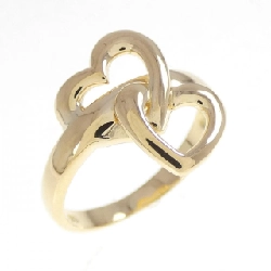 Nhẫn hình trái tim K18YG - Hàng hiệu Authentic