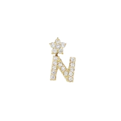 Bông tai kim cương Ponte Vecchio 0.11CT một bên - Hàng hiệu Chính hãng