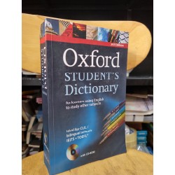 OXFORD STUDENT'S DICTIONARY (3rd Edition) : IDEAL FOR CLIL / BILINGUAL SCHOOLS / IELTS & TOEFL (WITH CD-ROM)