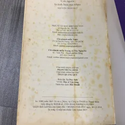 Con người là tinh hoa của nhau - nguyễn trần bạt. 7a4 779639