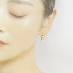 K18YG Bông tai - Hàng hiệu Authentic 875130