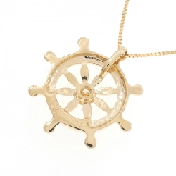 K18YG Dây chuyền kim cương 0.04CT - Hàng hiệu Chính hãng 857598