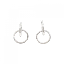 K18WG Bông tai - Hàng hiệu Authentic