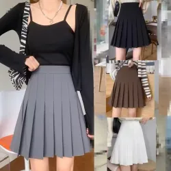 Chân váy xếp ly dài 48cm