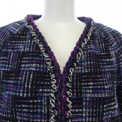 【Khuyến mãi】Áo khoác không cổ CHANEL 642062