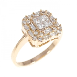 Nhẫn kim cương K18PG 0.65CT