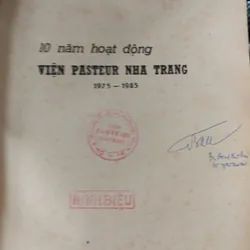 Lịch sử Viện Pasteur Nha Trang 120 năm_Sách lịch sử về Viện giá trị cao 705137