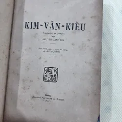 KIM VÂN KIỀU - NGUYỄN VĂN VĨNH CHÚ THÍCH (1942-1943) 1008418
