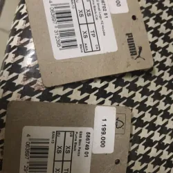 Bộ quần áo thể thao Puma logo màu đen size XS 755427