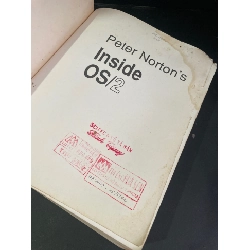 Peter norton's inside OS/2 mới 70% bẩn bìa, ố, có vệt nước, có mộc đỏ Robert Lafore - Peter Norton HCM3004 NGOẠI VĂN 921635