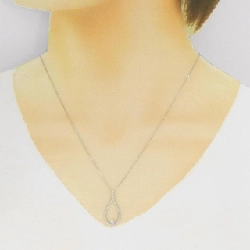 14KWG/K18WG Dây chuyền kim cương - Hàng hiệu Authentic 864738