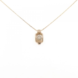 K18PG Dây chuyền kim cương 0.535CT - Hàng hiệu Chính hãng