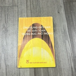 Ứng dụng giới hạn để giải toán trung học phổ thông. 2b3