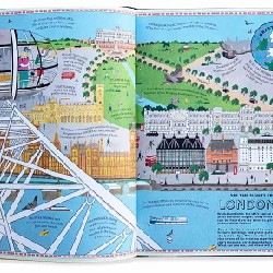 Sách du lịch khám phá Atlas of Adventures: Travel Edition cho trẻ tiểu học và trung học 11893