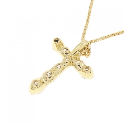 K18YG Dây chuyền kim cương hình chữ thập 0.5CT - Hàng hiệu Chính hãng 859947