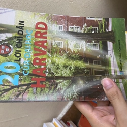Sách 20 lời chỉ dẫn của đại học Harvard
