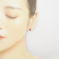 K18YG Bông tai San hô 0.64CT - Hàng hiệu Chính hãng 869154