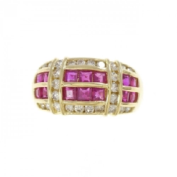 Nhẫn Ruby K18YG 1.00CT - Hàng hiệu Chính hãng 850119