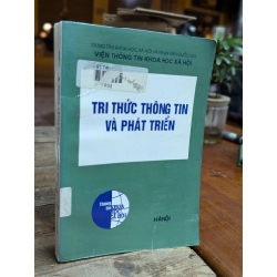 TRI THỨC THÔNG TIN VÀ PHÁT TRIỂN