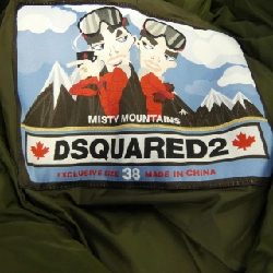 【Mã giảm giá】Áo khoác lông vũ DSQUARED2 641849