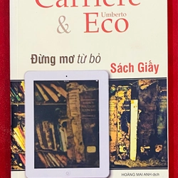 Đừng Mơ Từ Bỏ Sách Giấy