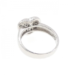 Nhẫn kim cương hình trái tim K18WG 0.32CT - Hàng hiệu chính hãng 853224