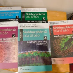 Sách Sinh học phân tử của tế bào - Tập 1, 2, 3, 5 đầy đủ bộ