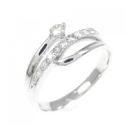 Nhẫn kim cương K18WG 0.30CT