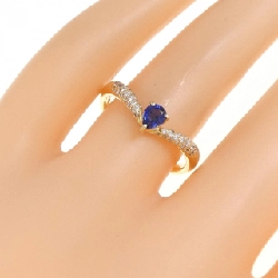 Nhẫn Sapphire K18YG 0.28CT 669902