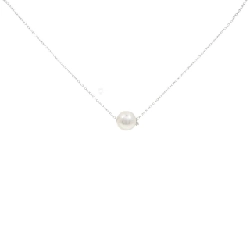 K18WG Chuỗi ngọc trai Akoya 7.8mm - Hàng hiệu Chính hãng