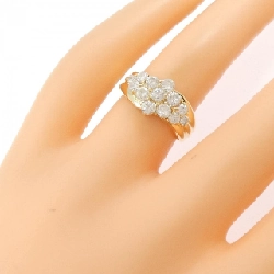 Nhẫn kim cương K18YG 1.02CT - Hàng hiệu Authentic 852093