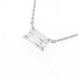 Dây chuyền kim cương PT 0.407CT E VVS2 cắt hình Emerald - Hàng hiệu Chính hãng 880473