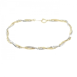 K18YG/PT850 Vòng tay - Hàng hiệu Authentic 873441