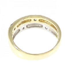 Nhẫn kim cương K18YG/PT 0.20CT 672617