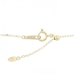 K18YG Dây chuyền kim cương 0.02CT - Hàng hiệu Chính hãng 866611