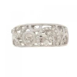 Nhẫn kim cương K18WG 0.30CT 668138