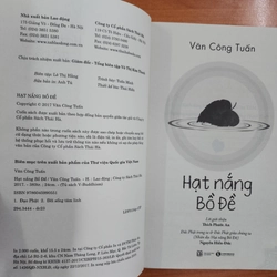 Sách Hạt nắng bồ đề của Văn Công Tuấn mới 95% 522646