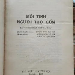 Truyện ngắn Pháp chọn lọc: MỐI TÌNH NGƯỜI THỢ GỐM 717969
