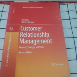 Sách tiếng Anh- CUSTOMER RELATIONSHIP MANAGEMENT. 2nd. Kumar & Reinarts. Springer
