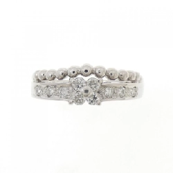 Nhẫn kim cương hoa PT900 0.20CT 666810