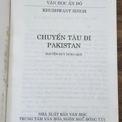 Tác phẩm văn học Ấn Độ của nhà văn Khushwant Singt: CHUYẾN TÀU ĐI PAKISTAN 719984