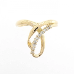 Nhẫn kim cương K18YG 0.10CT - Hàng hiệu Authentic 852229