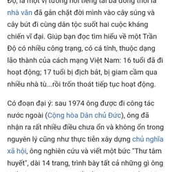 Võ Bá Cường - Chuyện TƯỚNG ĐỘ (Trung tướng TRẦN ĐỘ) 300471