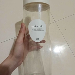 Bình nhựa nước thể thao LocknLock 1500ml trong suốt