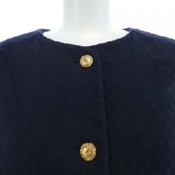 【Mã giảm giá】【Cổ điển】Áo khoác không cổ CHANEL 635261