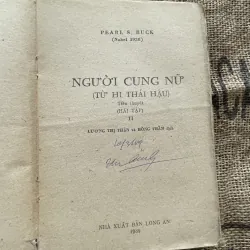 Người cung nữ - Pearl Buck , trọn bộ 2 tập - Nobel 1938  1004280
