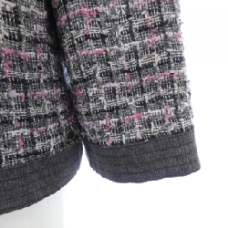 【Mã giảm giá】Áo khoác không cổ CHANEL 640920