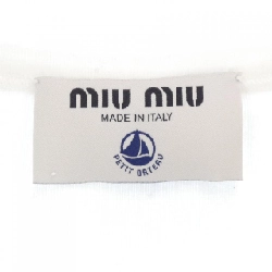 MIU MIU PETIT BATEAU Áo thun slim chất liệu jersey co giãn MJN563 SOOO 16J8 - Hàng hiệu Authentic 818935