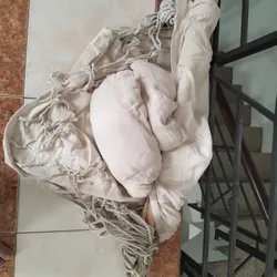 Võng xích đu treo vải linen còn mới 99%  591072
